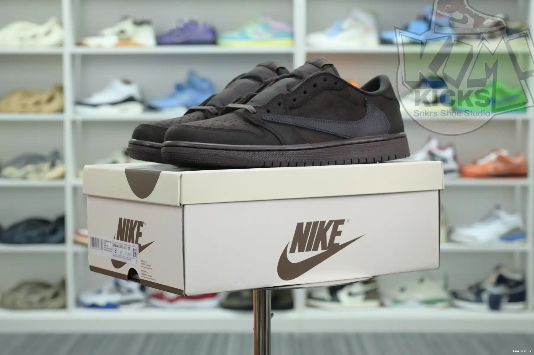 1 Jordan Brown” Jordan x Kimikick Scott OG“Velvet Air Low Travis 0811